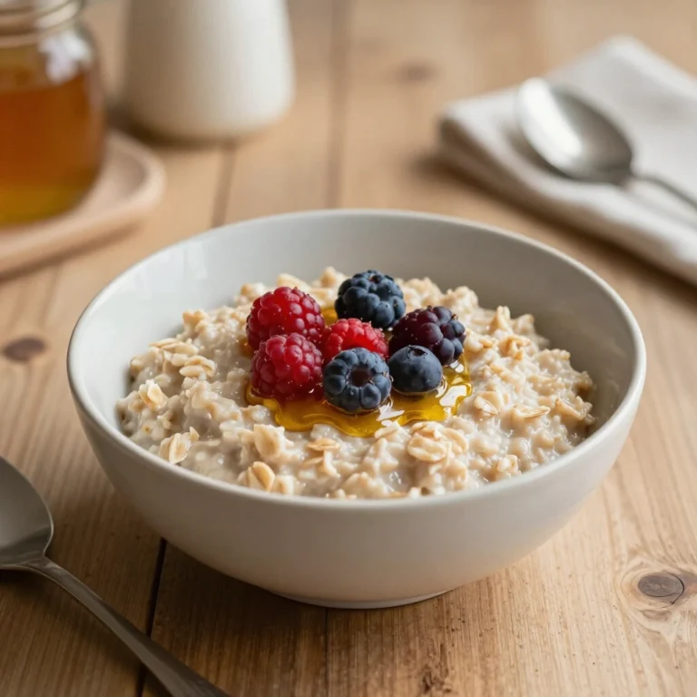 Classic Oatmeal Porridge Recipe