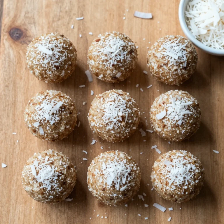 Coconut Protein Balls