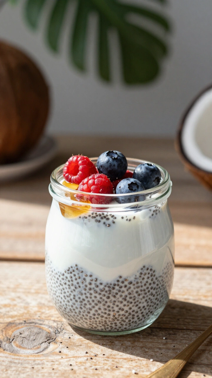 Coconut Yogurt Chia Pudding
