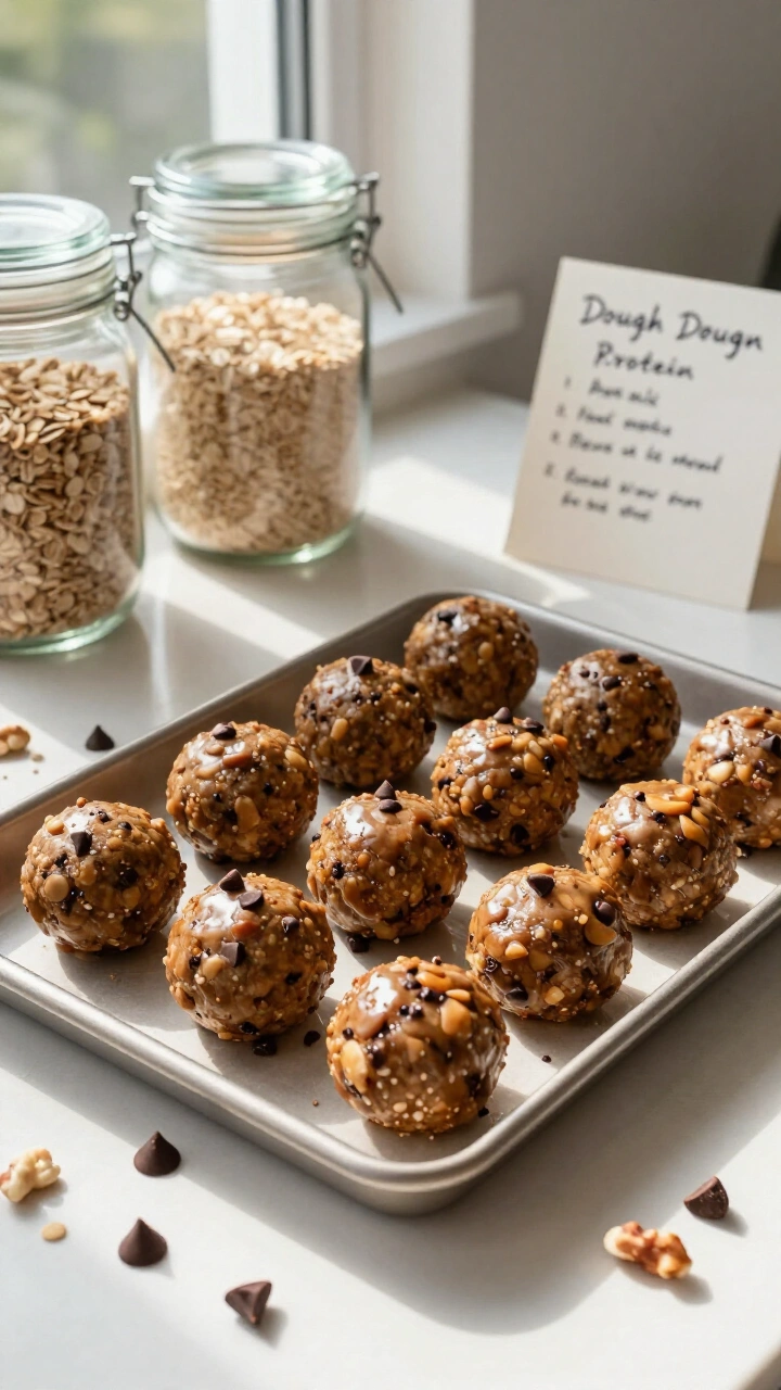 Cookie Dough Protein Balls Recipe