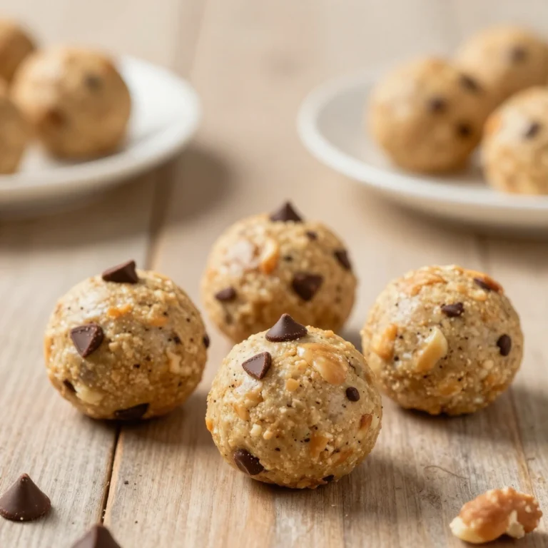 Cookie Dough Protein Balls Recipe