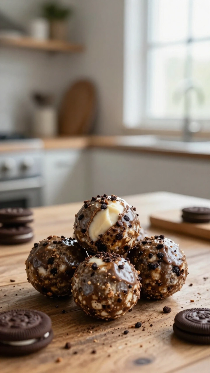 Cookies and Cream Protein Balls