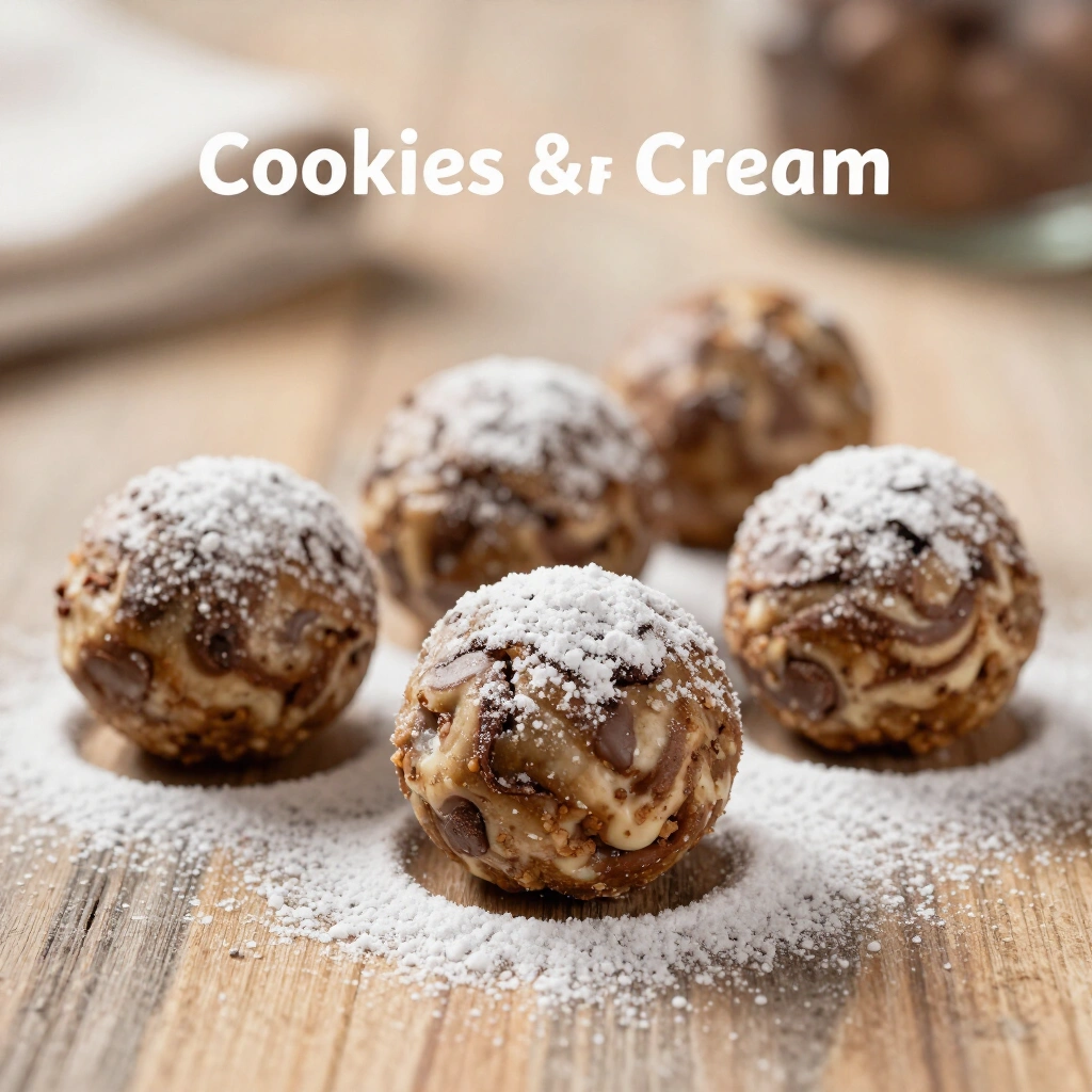Cookies and Cream Protein Balls