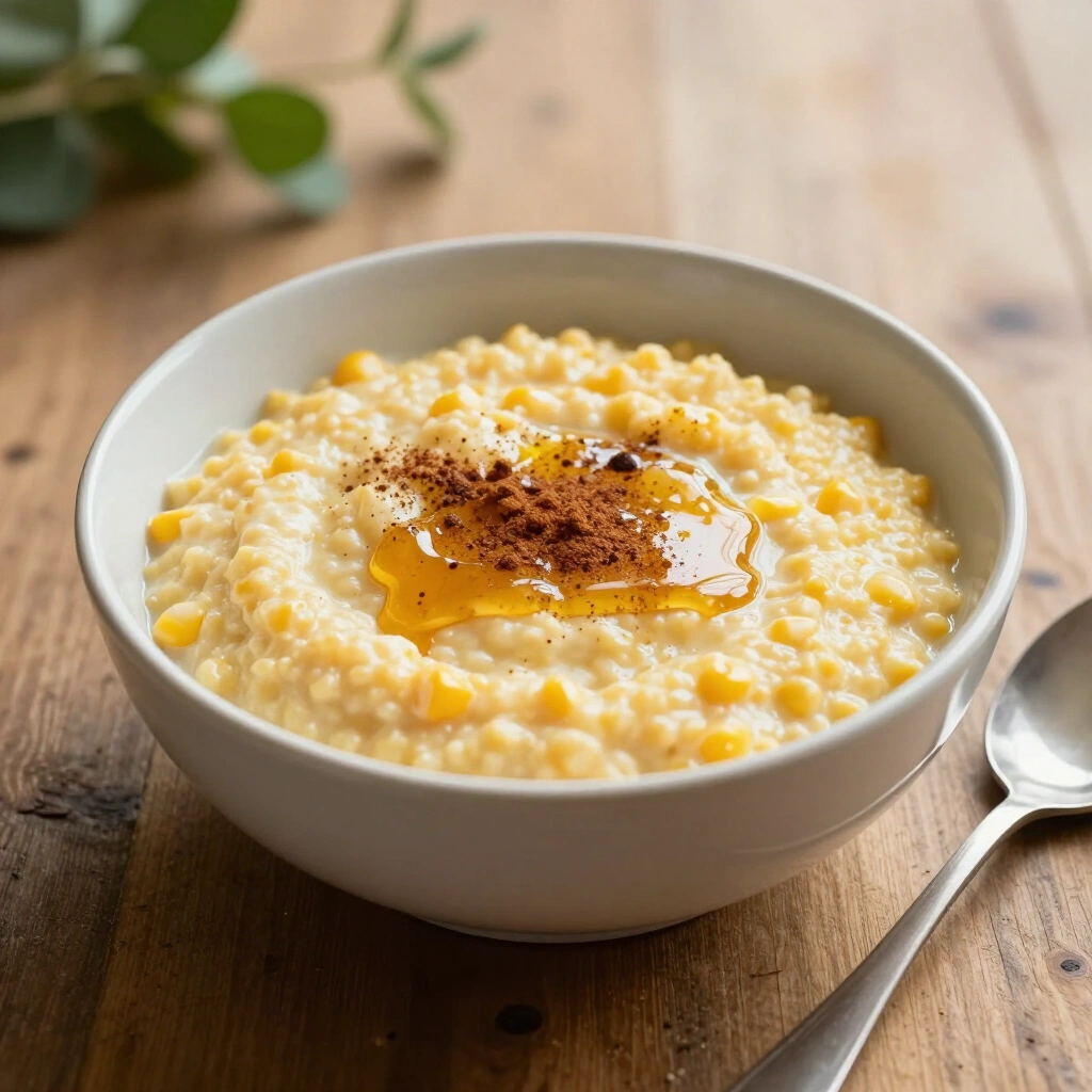 Creamy Cornmeal Porridge Recipe