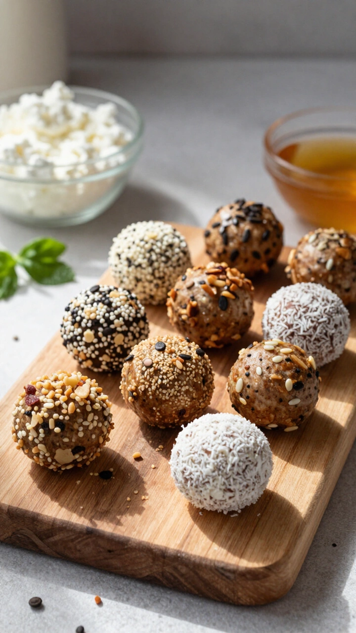 Cottage Cheese Protein Balls Recipe