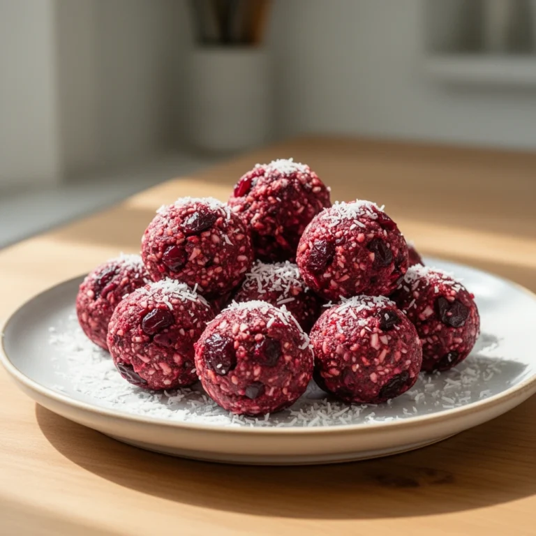 Cranberry Protein Balls