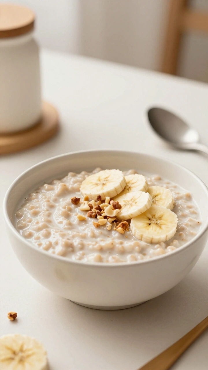 Creamy Banana Porridge Recipe