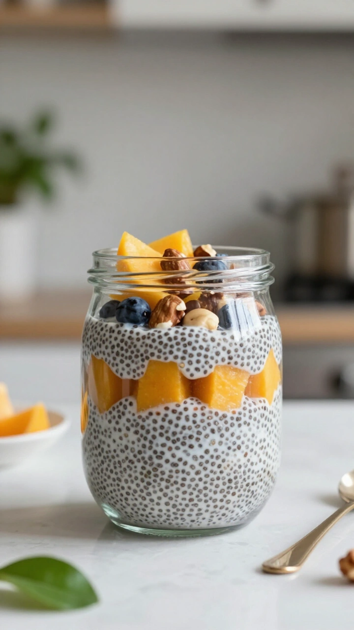 Healthy Dairy Free Chia Pudding