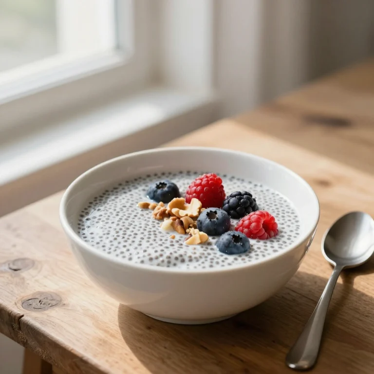 Healthy Dairy Free Chia Pudding