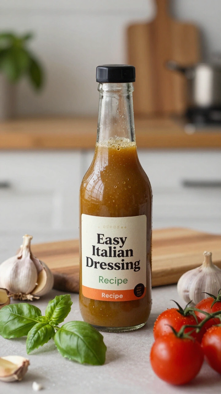 Easy Italian Dressing Recipe