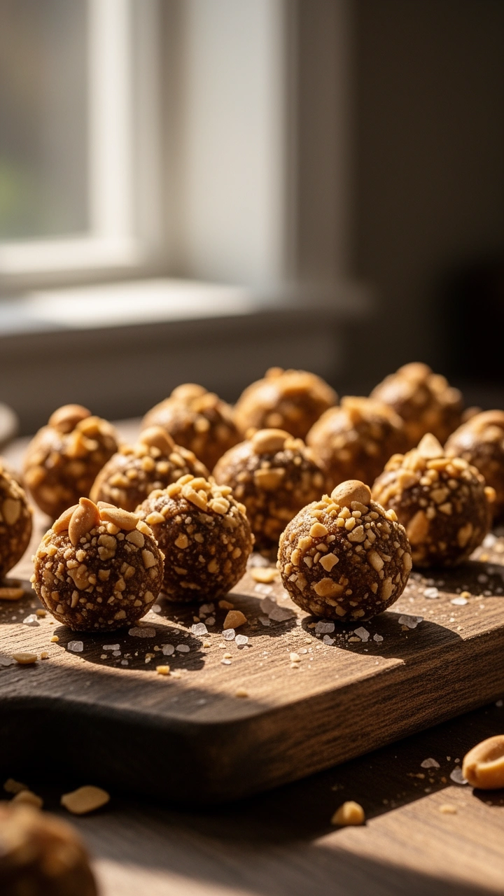 Easy Peanut Protein Balls