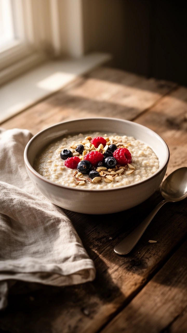 Easy Protein Porridge: 500 Calories, 33g Protein