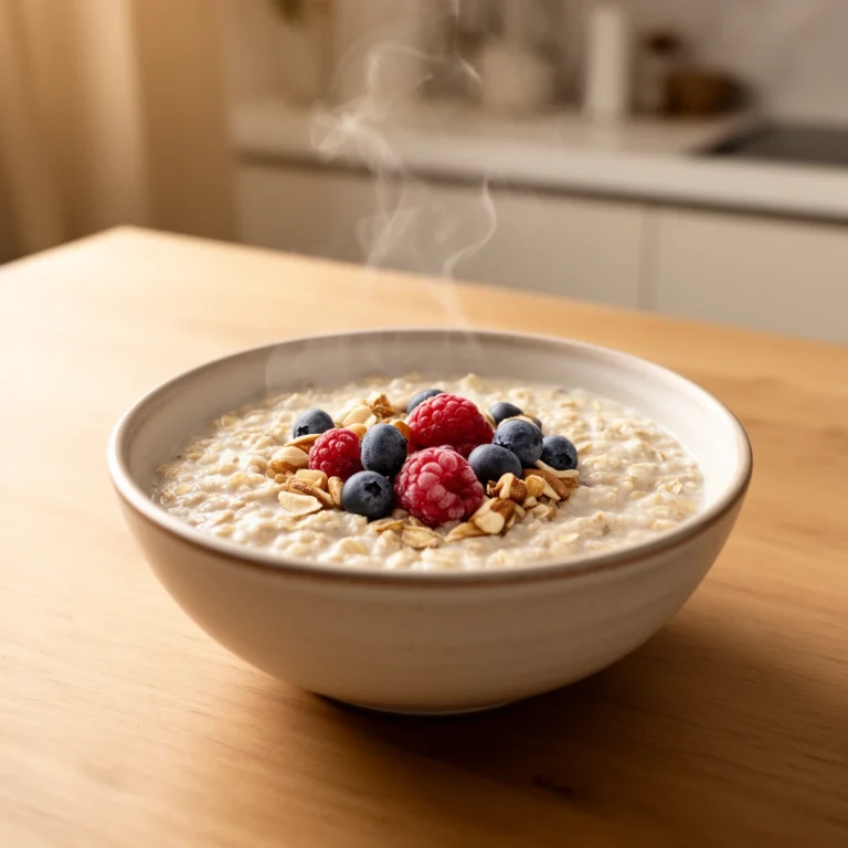 Easy Protein Porridge: 500 Calories, 33g Protein