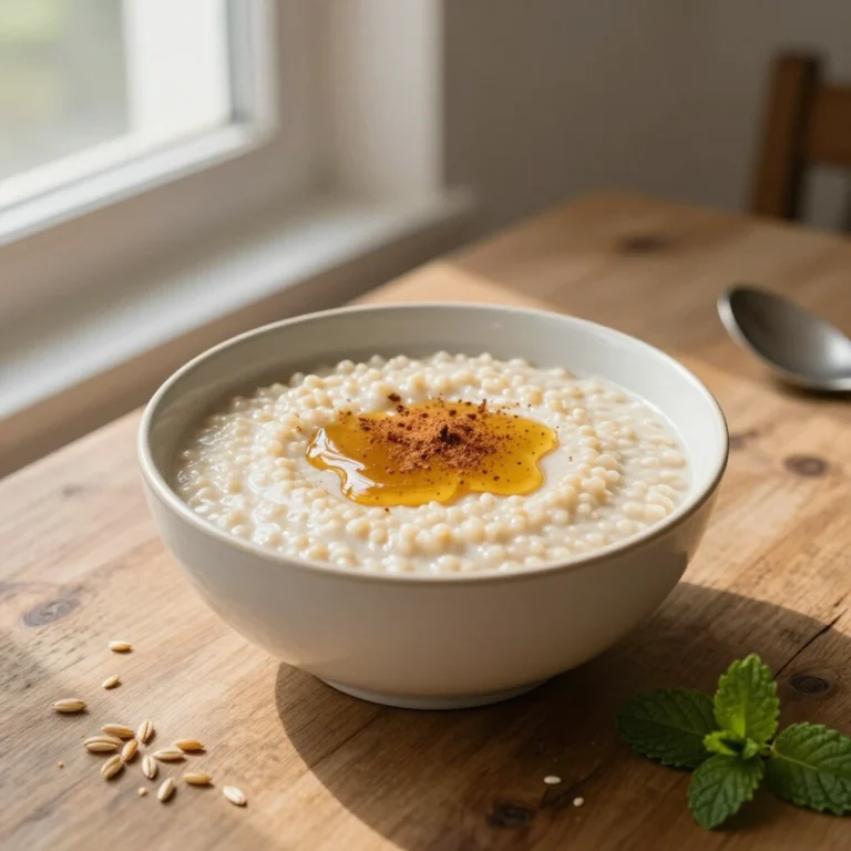 Easy Semolina Porridge Recipe