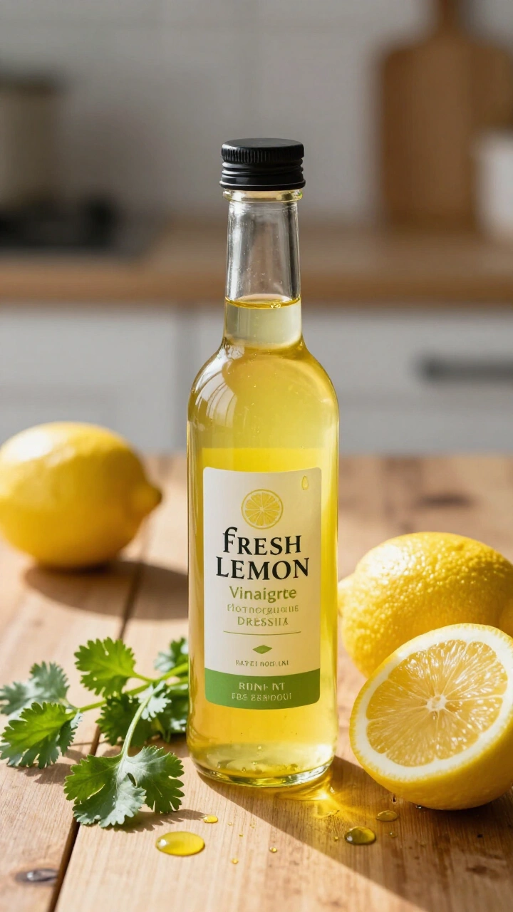 Fresh Lemon Vinaigrette Dressing