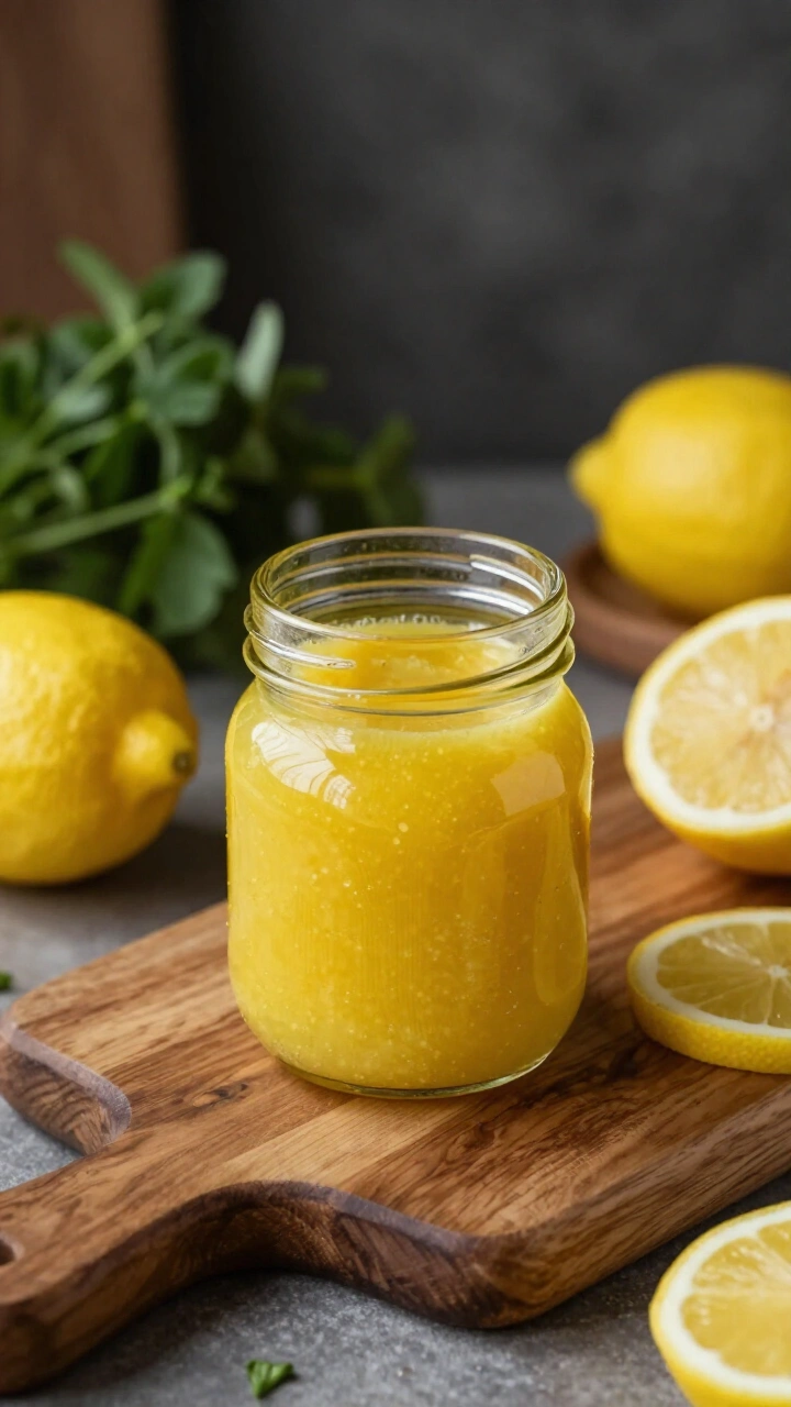 Fresh Lemon Vinaigrette Dressing