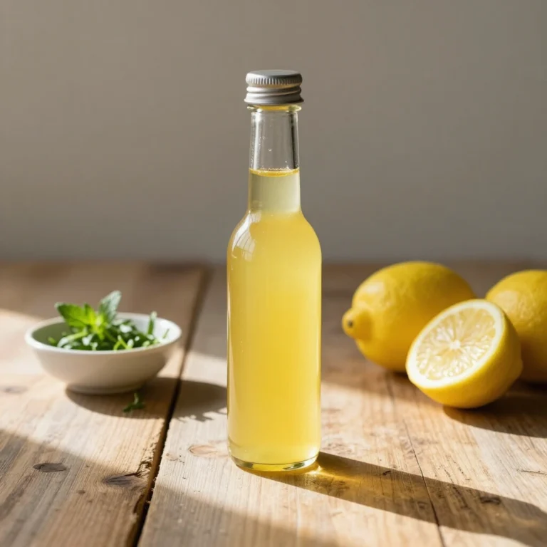 Fresh Lemon Vinaigrette Dressing
