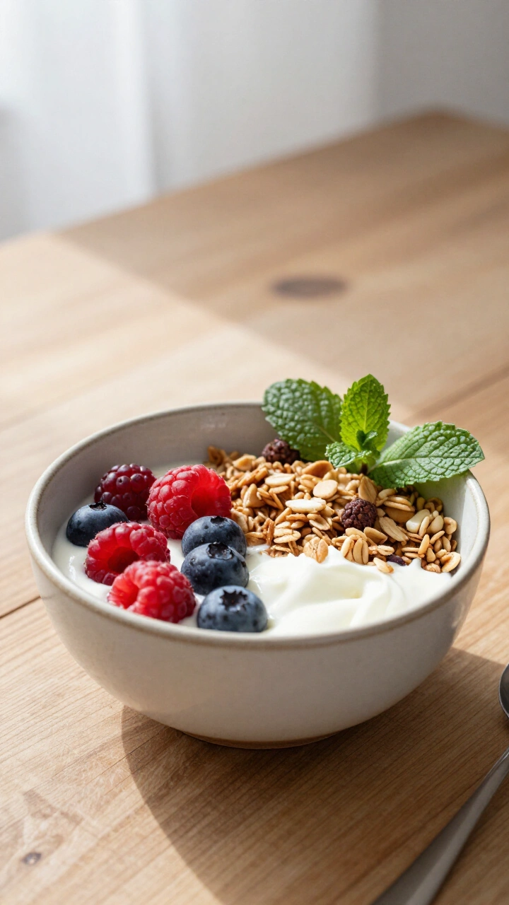 Easy Granola Yogurt Bowl Recipe