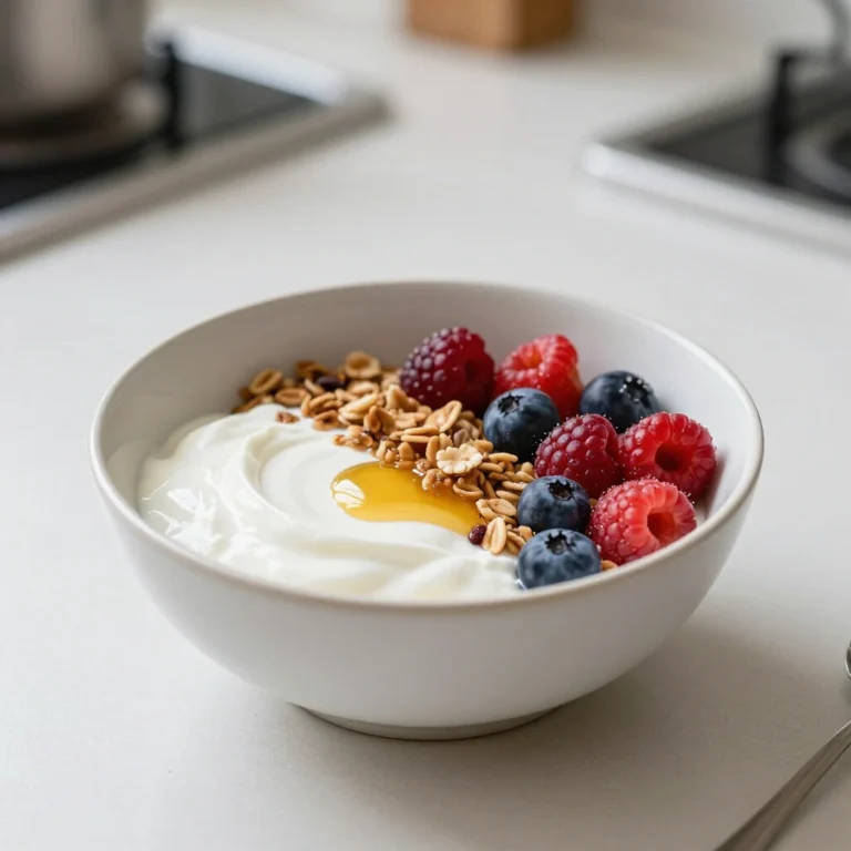 Easy Granola Yogurt Bowl Recipe