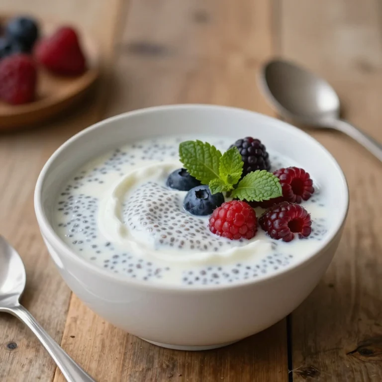 Greek Yogurt Chia Seed Pudding