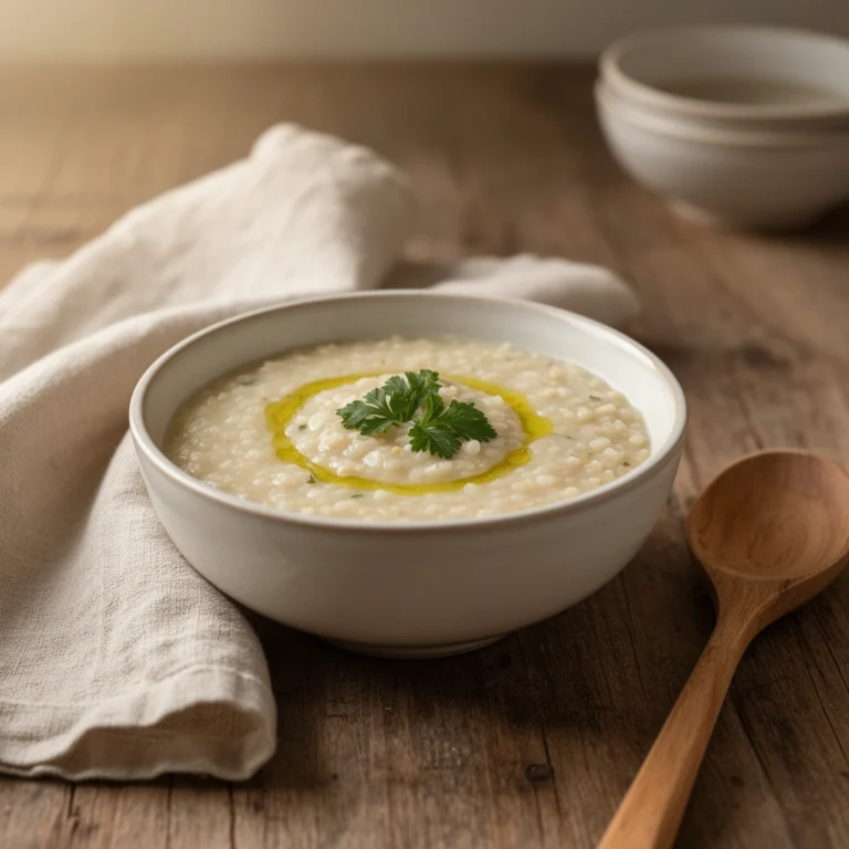 Homemade Savoury Porridge