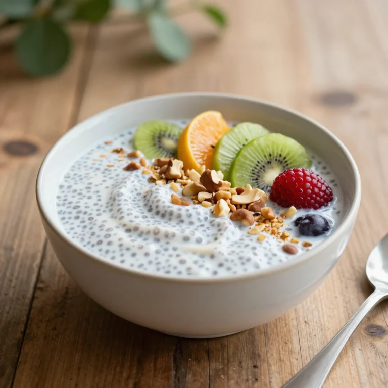 Healthy Kefir Chia Pudding Recipe