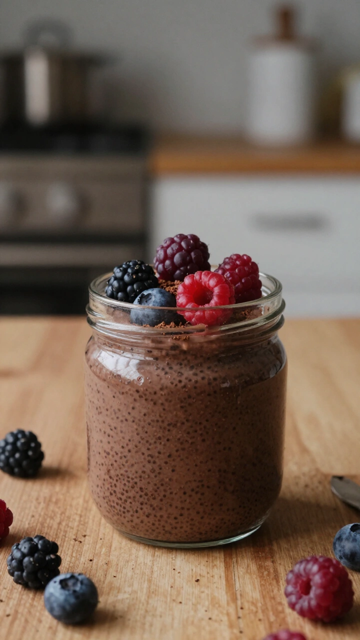 Keto Chocolate Chia Pudding Recipe