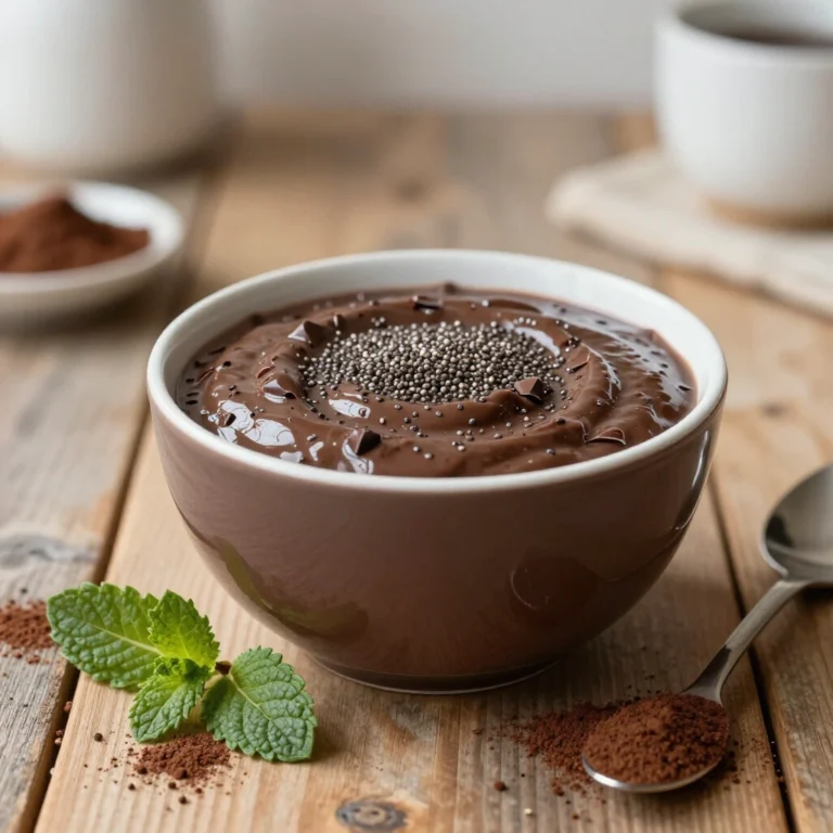 Keto Chocolate Chia Pudding Recipe
