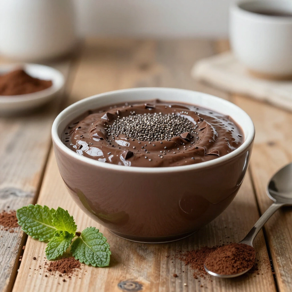 Keto Chocolate Chia Pudding Recipe