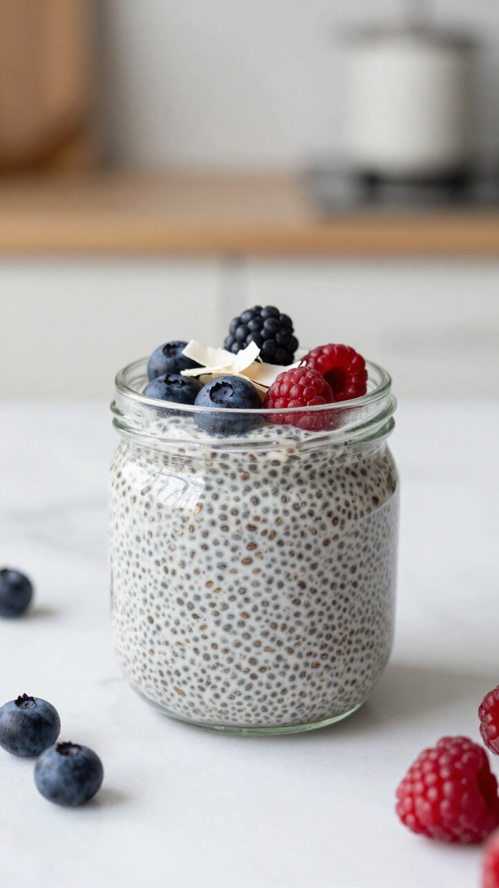 Keto Vanilla Chia Pudding Recipe