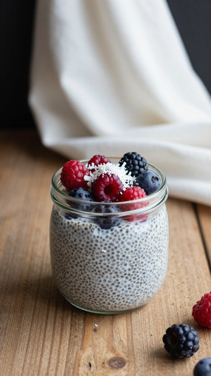 Keto Vanilla Chia Pudding Recipe