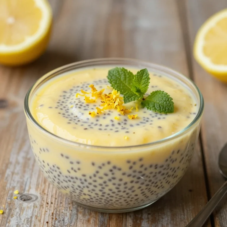 Lemon Chia Seed Pudding