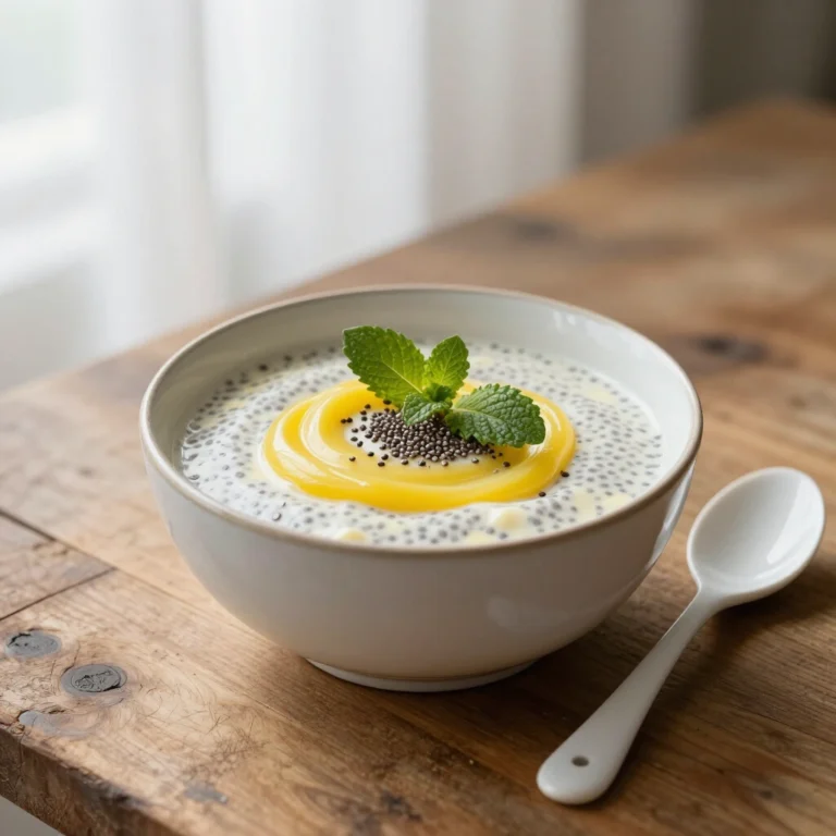 Lemon Curd Chia Pudding