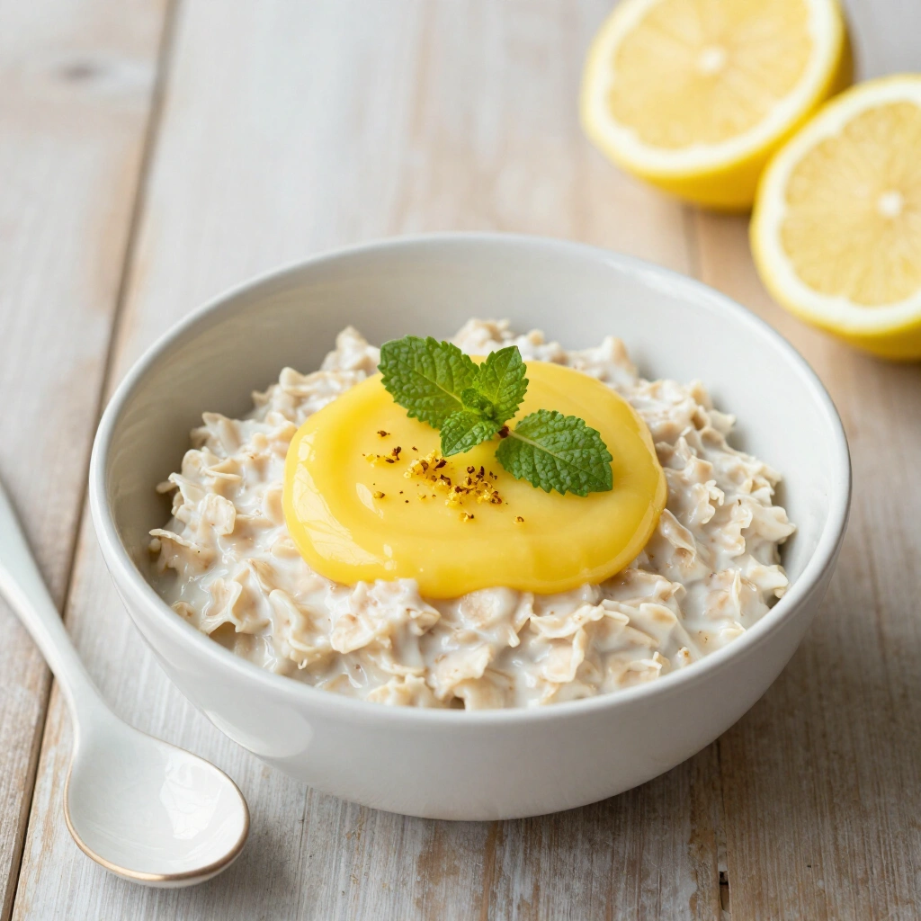 Lemon Curd Overnight Oats
