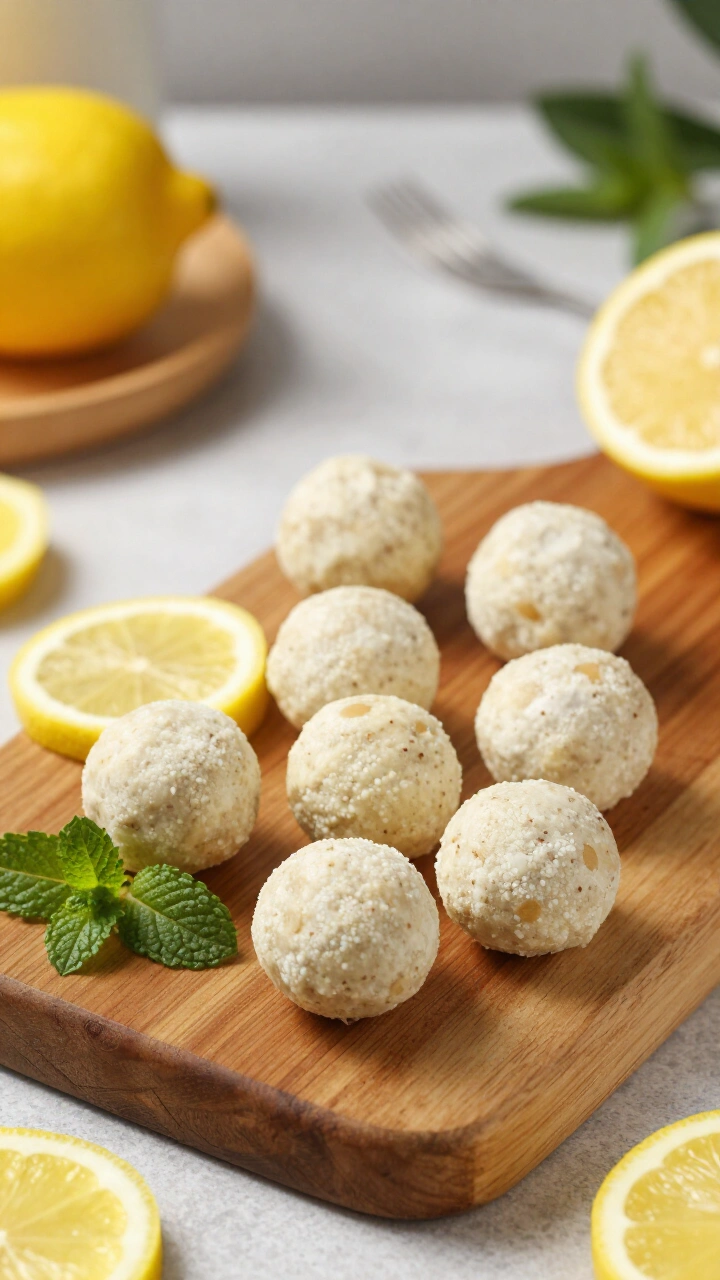 Lemon Protein Balls: Quick Zesty Snack