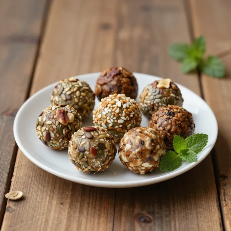 Low-Calorie Protein Balls Recipe