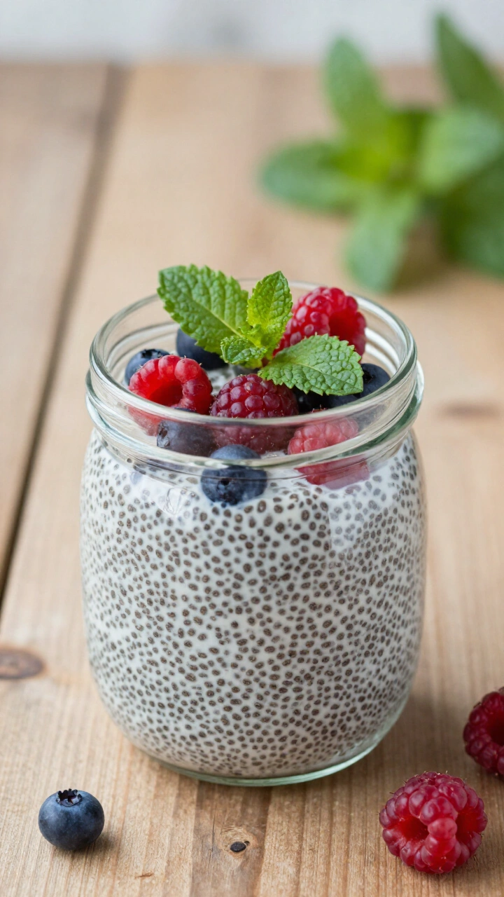Healthy Low Carb Chia Pudding