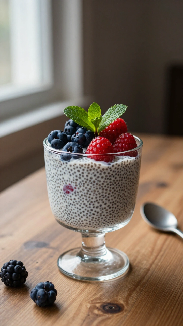 Healthy Low Carb Chia Pudding