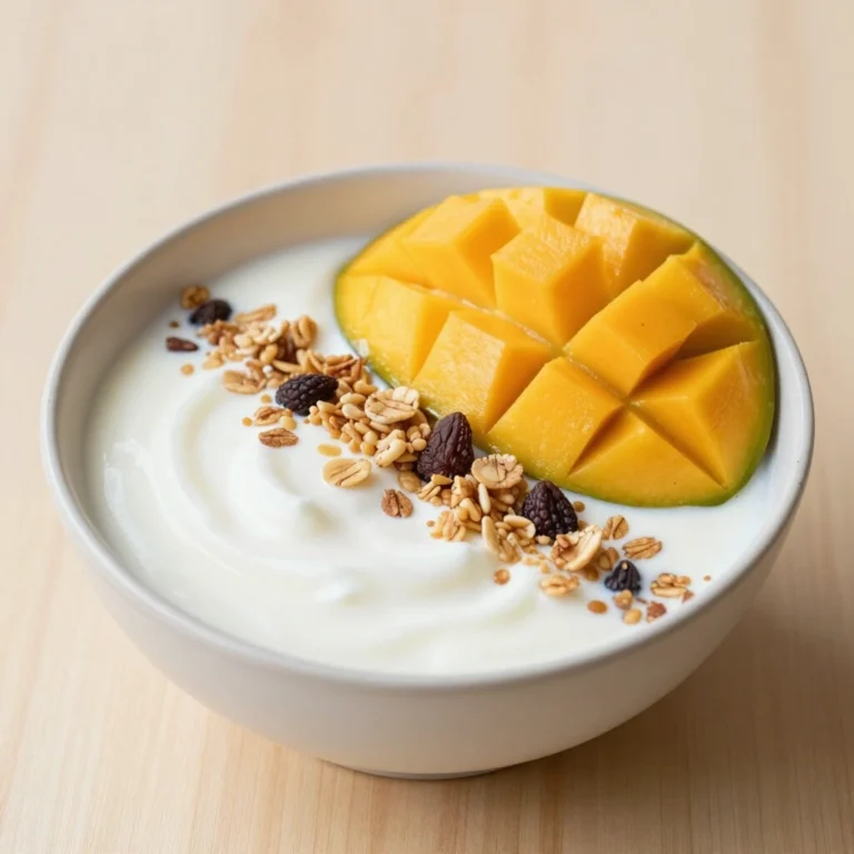 Mango Yogurt Bowl: The Perfect Blend of Sweetness and Health
