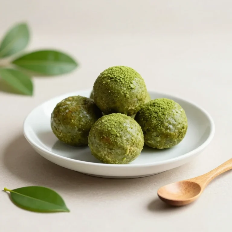 Matcha Protein Balls