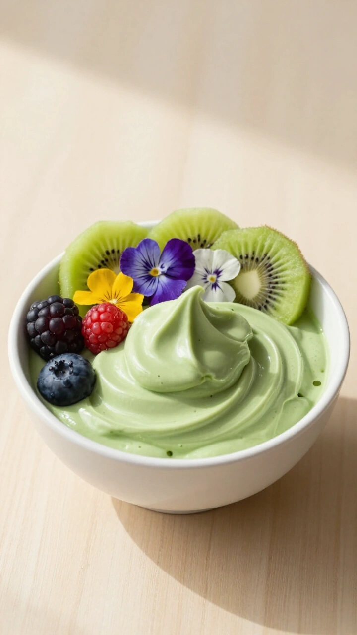Matcha Yogurt Bow