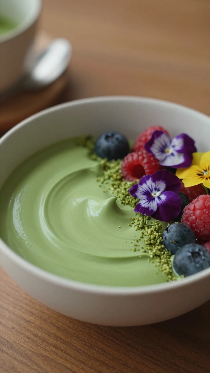 Matcha Yogurt Bow