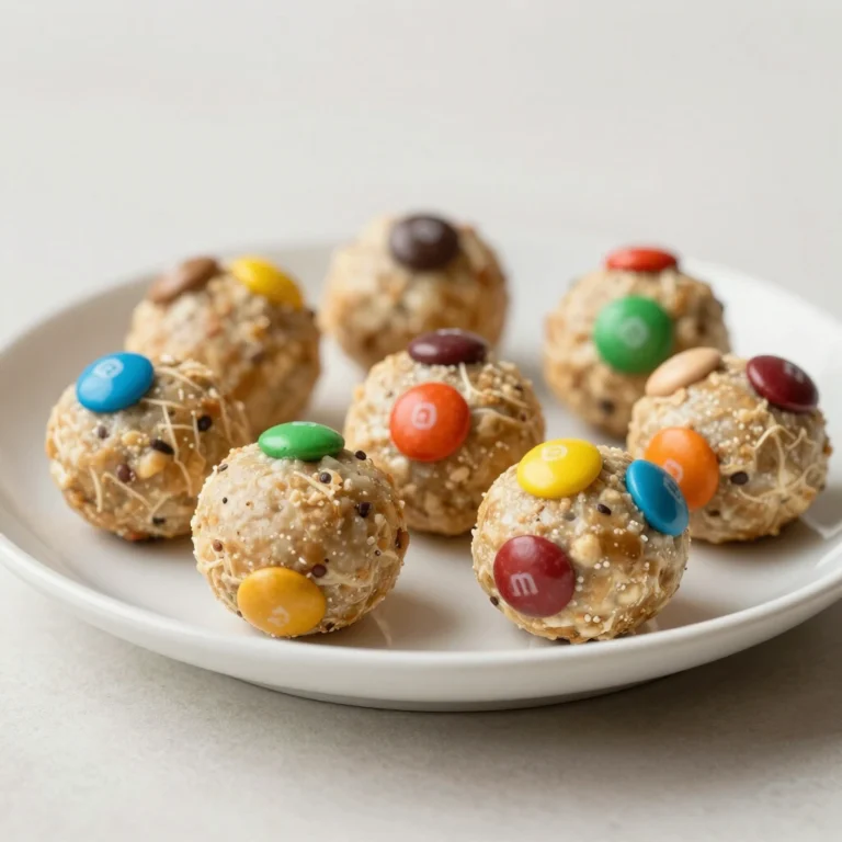 M&M Protein Balls