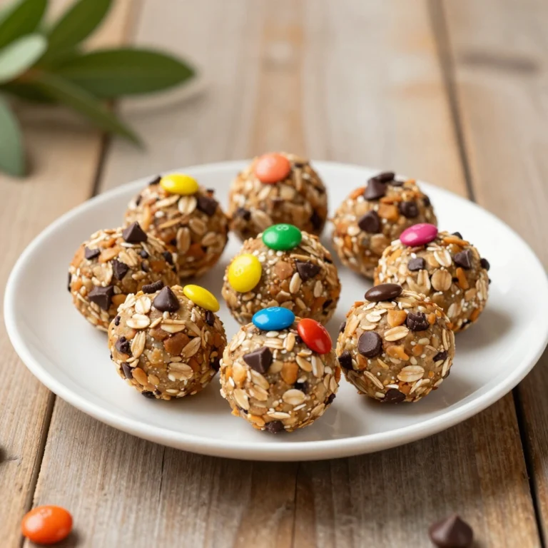 Monster Cookie Protein Balls