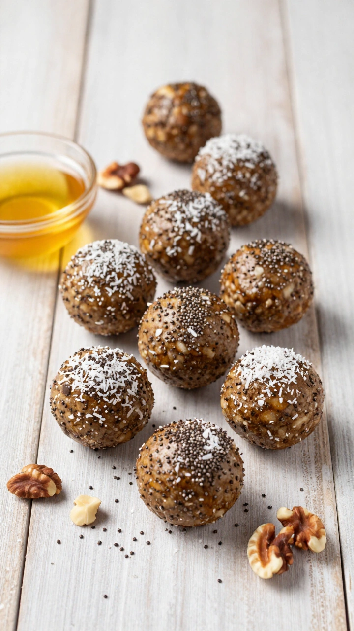 No Bake Protein Energy Balls