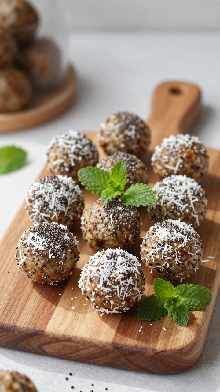 No Bake Protein Energy Balls