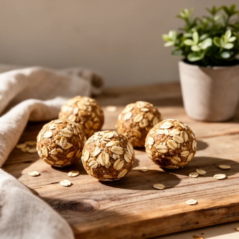 Oat Protein Balls: The 5-Ingredient Snack