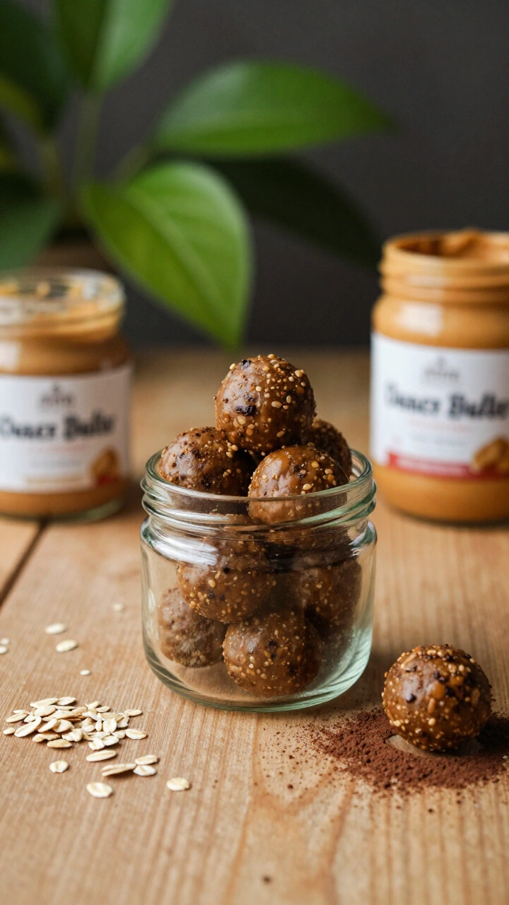 Oatmeal Peanut Butter Protein Balls