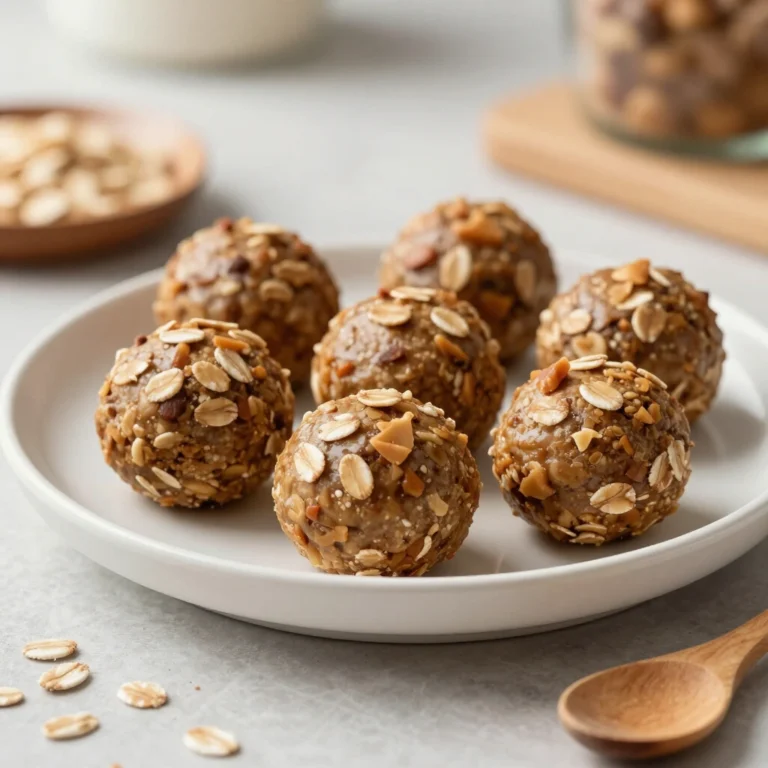 Oatmeal Peanut Butter Protein Balls