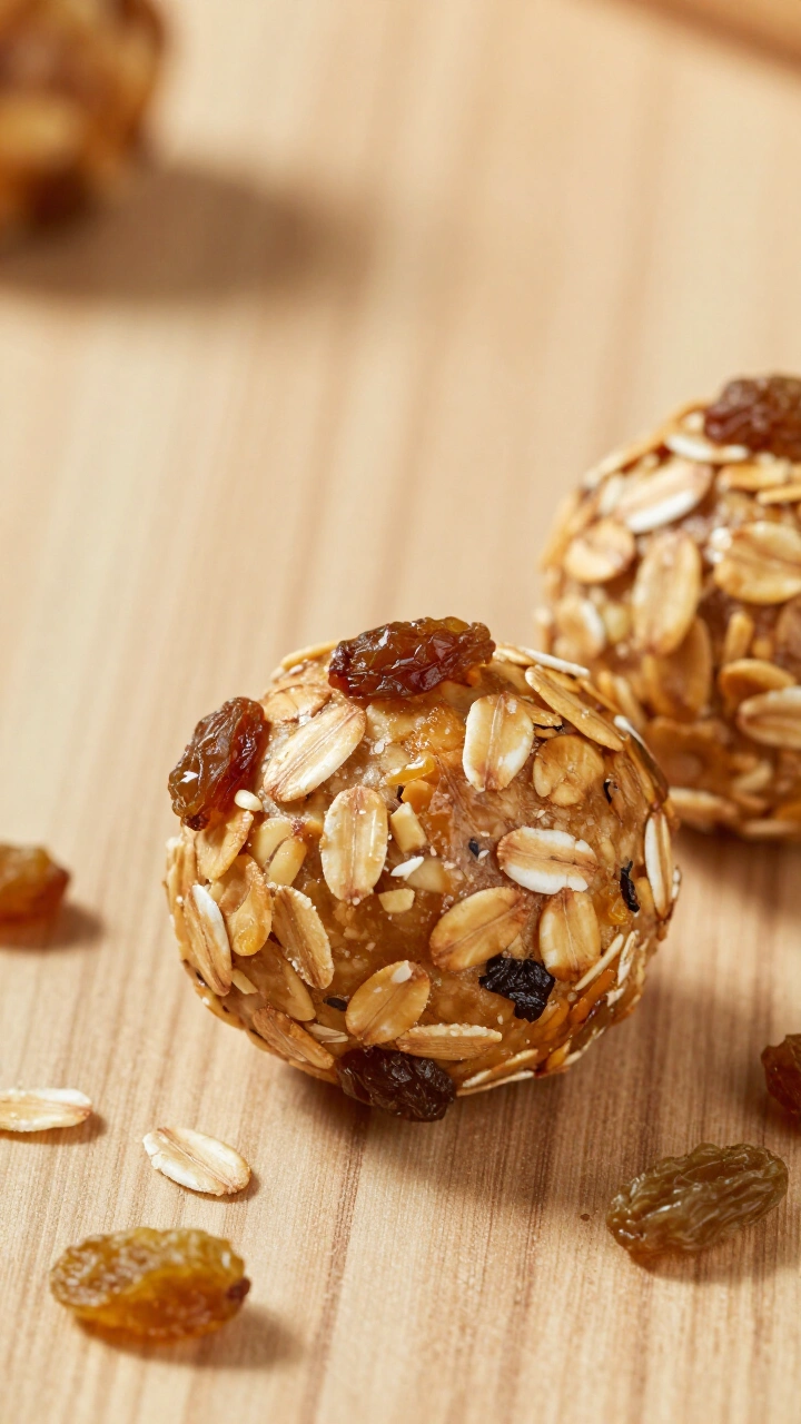Oatmeal Raisin Protein Balls